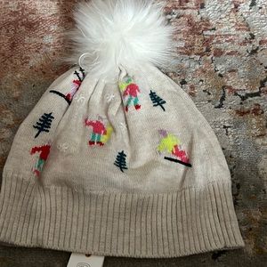 New Kids Gymboree Winter Hat with PomPom.